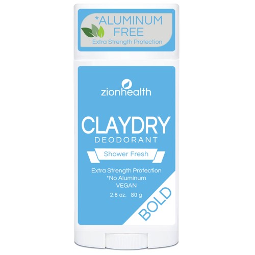 Clay Dry Bold - Original Deodorant 2.8oz. NEW IMPROVED FORMULA FOR ALL